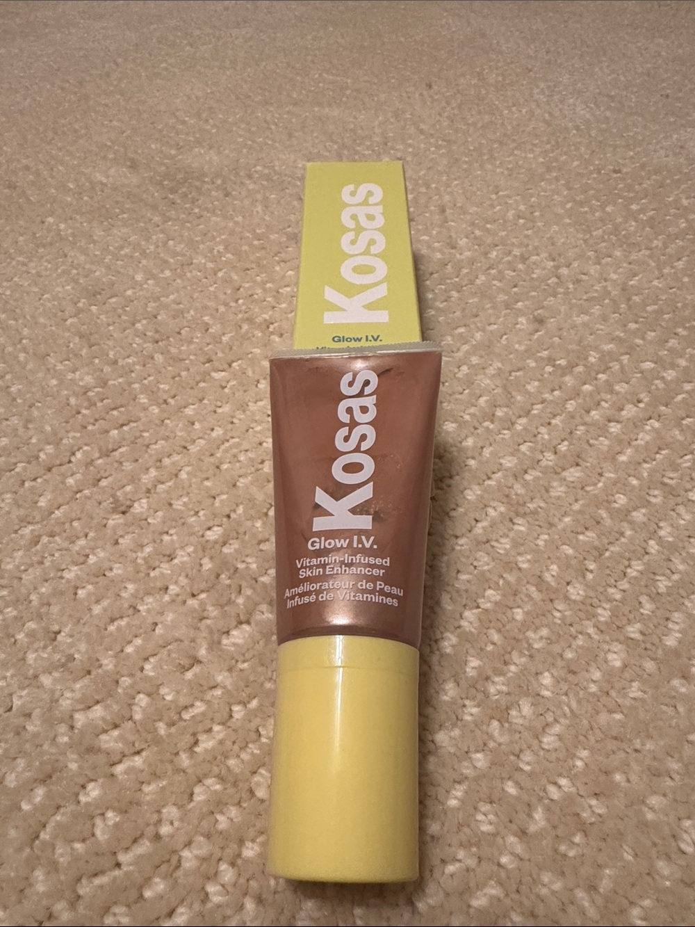 Kosas Glow I.V. Skin Enhancer - Yellow and Champagne